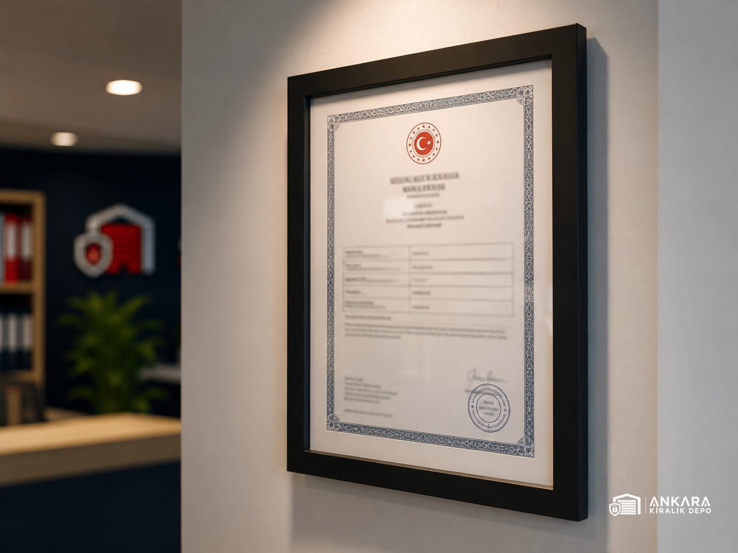 Ankara Kiralık Depo K3 yetki belgesi